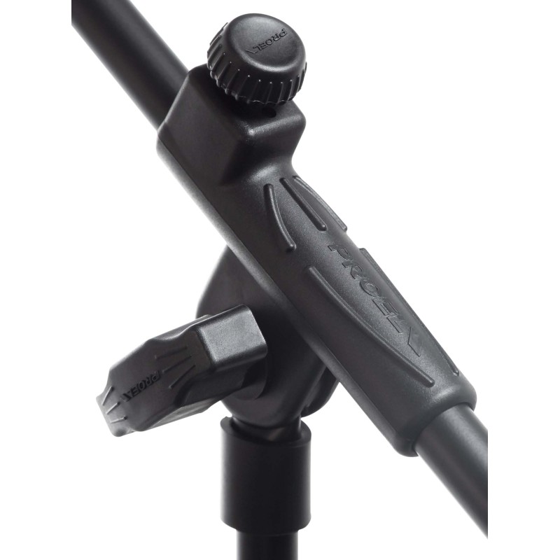 Microphone stand with boom, tripod nylon base