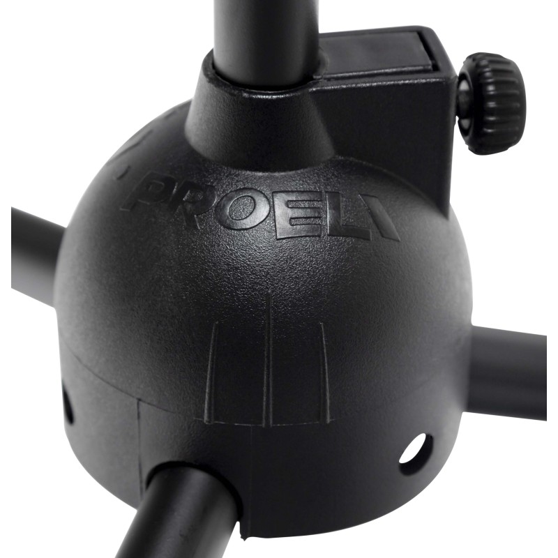 Microphone stand with boom, tripod nylon base
