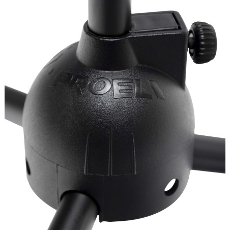 Microphone stand with boom, tripod nylon base