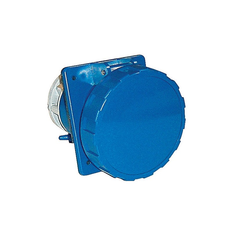 Presa da pannello 63A/2P +T 250V. H6 IP67 (CE 73/23).