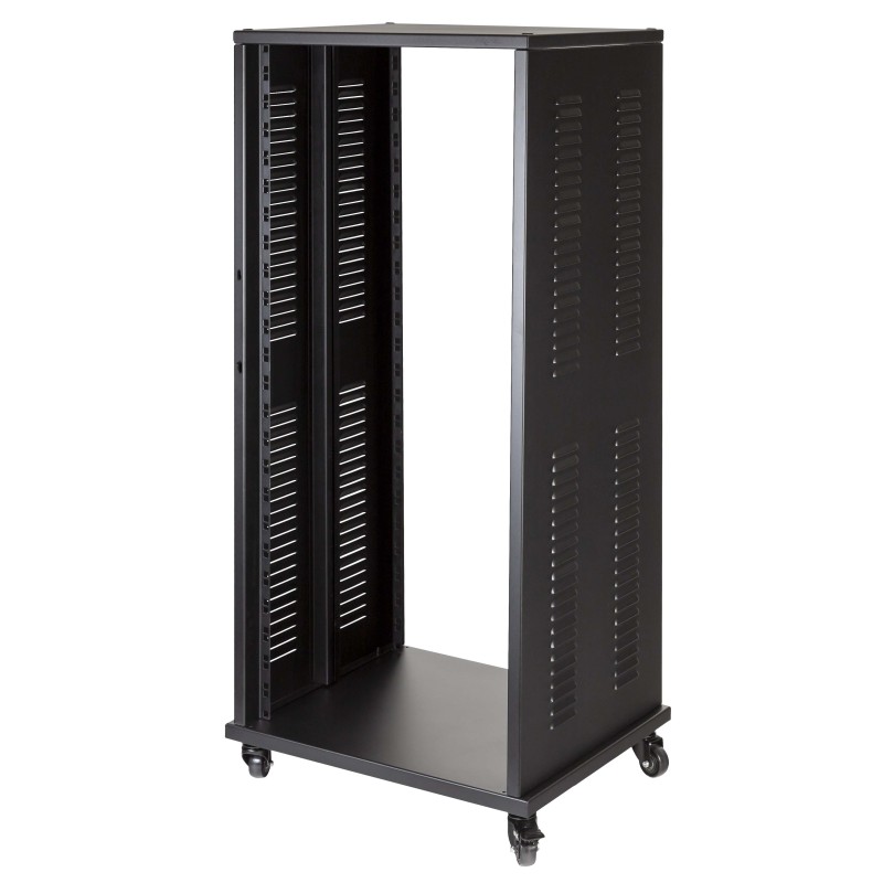 Professional steel construction standard 19” - 24U - rack stand.