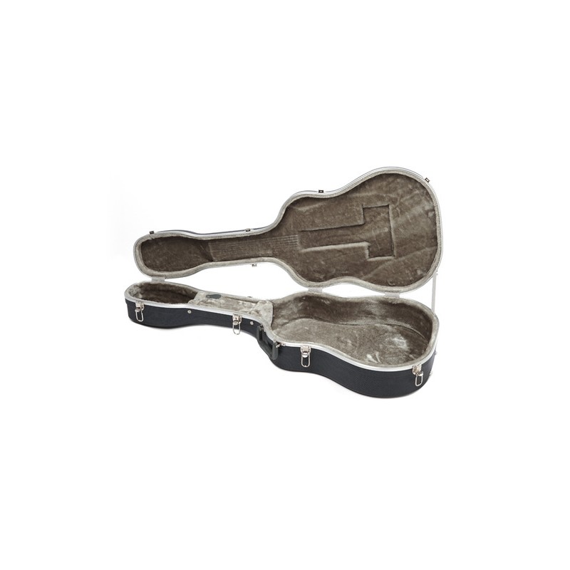 Shaped acoustic / folk guitar case made of 'FORCE Polyethylene'
