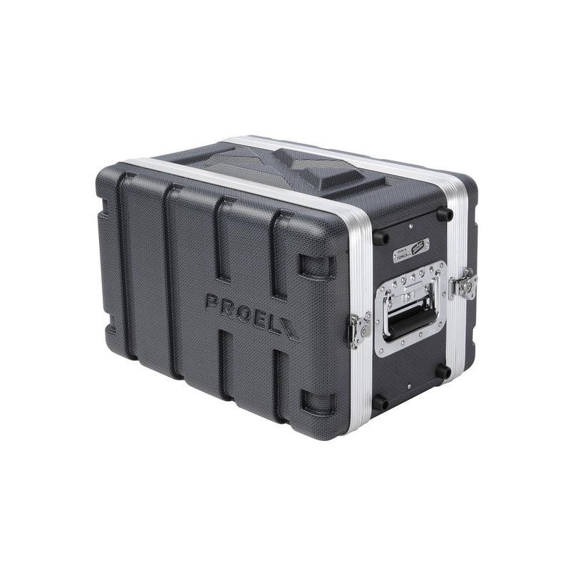 19' Shallow rack case - 6U - made of 'FORCE Polyethylene'. Inner rackable depth: 208 mm