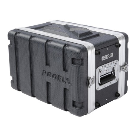 19' Shallow rack case - 6U - made of 'FORCE Polyethylene'. Inner rackable depth: 208 mm