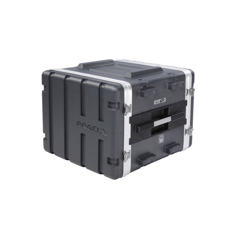 19' rack case - 8U - made of 'FORCE Polyethylene'. Inner rackable depth: 420 mm