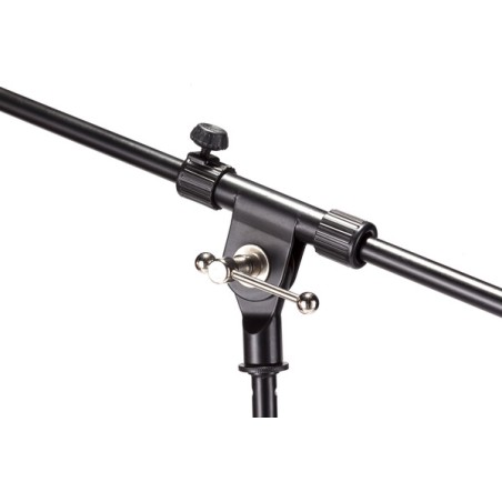 Professional microphone stand with fixed boom. 