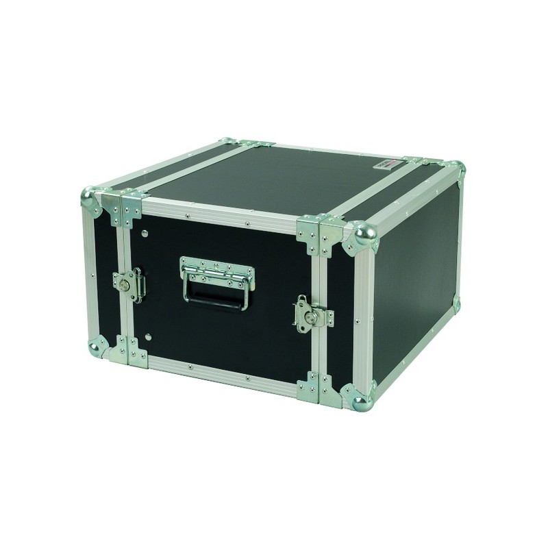 19' Rack case 6U, 25 cm rackable depth.