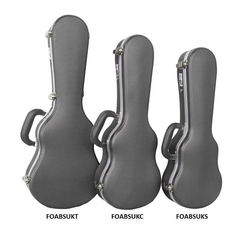 Custodia sagomata realizzata in polietilene FORCE per per ukulele Soprano 21"
