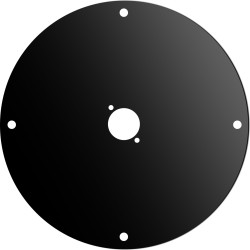 Disco frontale in acciaio verniciato nero per AV190/AV195 2