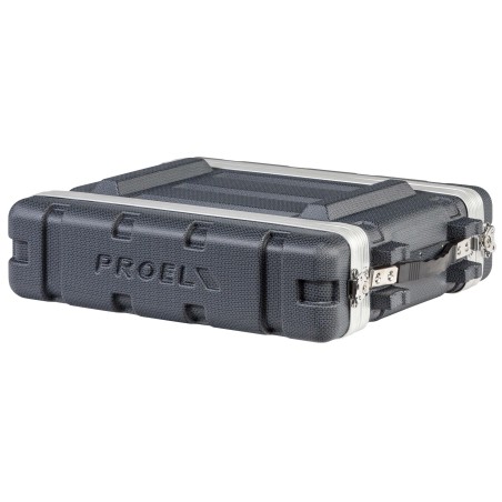 19' rack case - 2U - made of 'FORCE Polyethylene'. Inner rackable depth: 307 mm