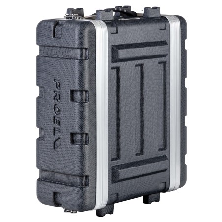 19' rack case - 3U - made of 'FORCE Polyethylene'. Inner rackable depth: 307 mm