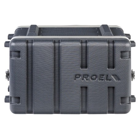19' rack case - 6U - made of 'FORCE Polyethylene'. Inner rackable depth: 307 mm