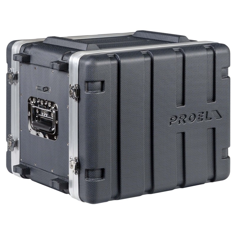 19' rack case - 8U - made of 'FORCE Polyethylene'. Inner rackable depth: 307 mm