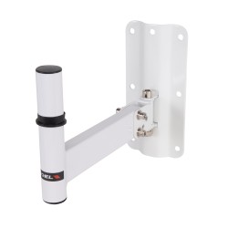 Robusto supporto in acciaio tubolare a parete per casse acustiche di ridotte dimensioni. 2
