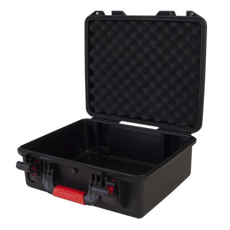 Modified polypropylene injection molded case