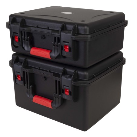Modified polypropylene injection molded case