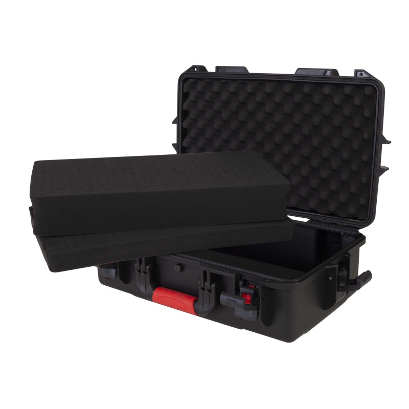 Modified polypropylene injection molded case