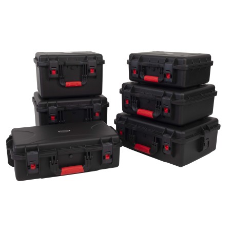 Modified polypropylene injection molded case