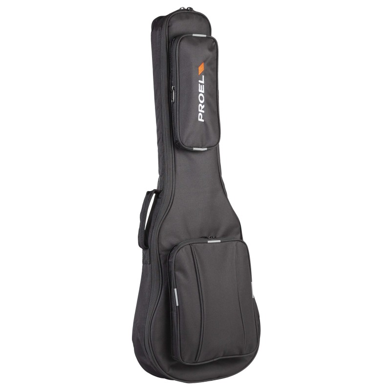 3/4 Classic guitar bag, rip-proof 600D polyester, 10mm high density foam padding. Available in Black.