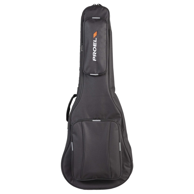 3/4 Classic guitar bag, rip-proof 600D polyester, 10mm high density foam padding. Available in Black.