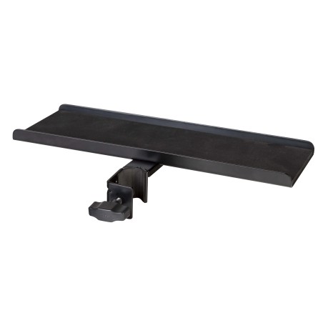 Rectangular steel tray. Available in matte black finish.