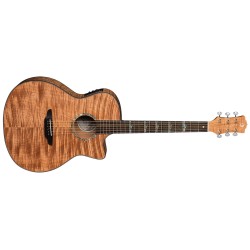 LUNA HIGH TIDE EXOTIC MAHOGANY GC CAW A/E 2