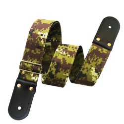 Kidam correa camuflaje cuadros tela 2