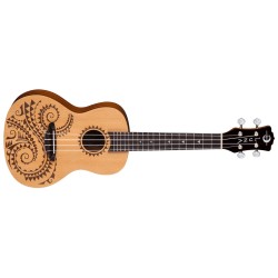 LUNA UKE TATTOO SPRUCE CONCERT W/GIGBAG 2