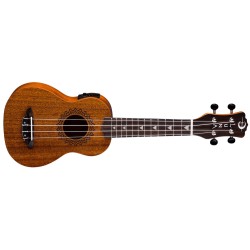 LUNA UKE VINTAGE MAHOGANY SOPRANO W/PREAMP 2