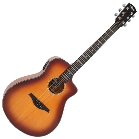 VINTAGE  PACIFIC COAST EL AC GUITAR - CHERRYBURST