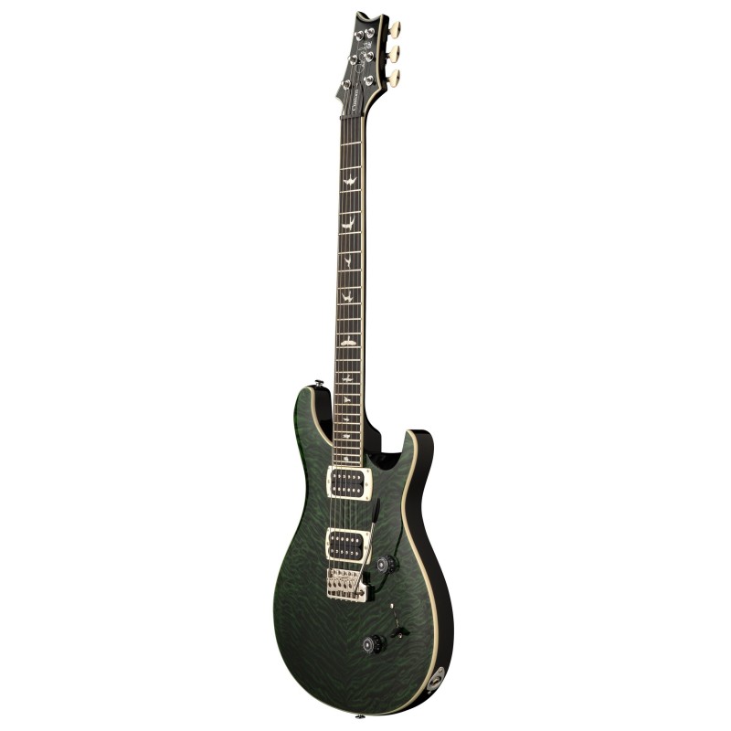 Prs guitars SE CUSTOM 24 QUILT TEAL BLACK