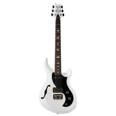 Prs guitars S2 VELA SEMI-HOLLOW SATIN PEARL WHITE