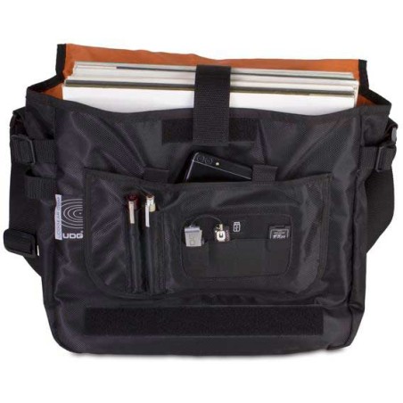 Udg gear U9450BL/OR - ULTIMATE COURIERBAG  BLACK, ORANGE INSIDE