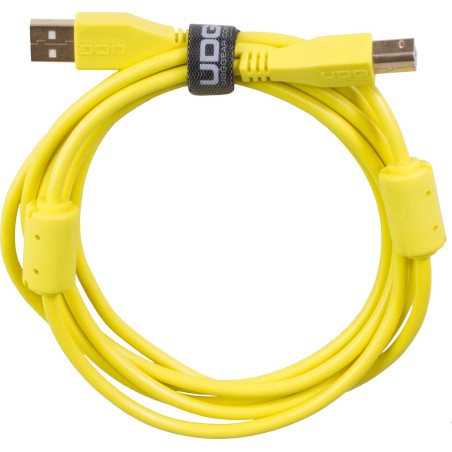 Udg gear U95001YL - ULTIMATE AUDIO CABLE USB 2.0 A-B YELLOW STRAIGHT 1M