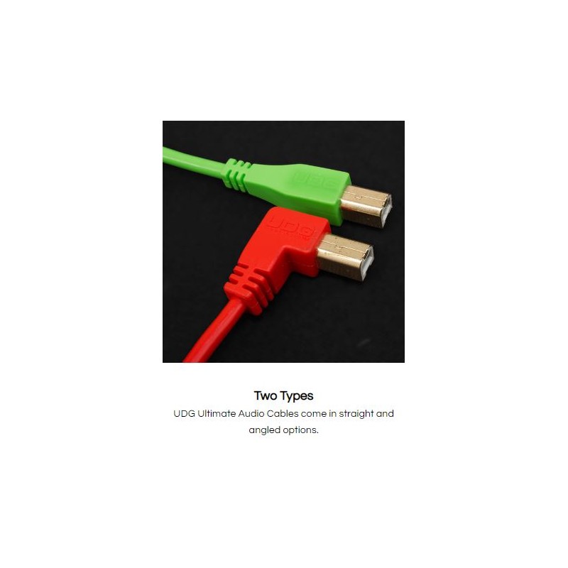 Udg gear U95002WH - ULTIMATE AUDIO CABLE USB 2.0 A-B WHITE STRAIGHT 2M