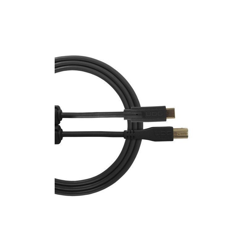 Udg gear U96001BL - ULTIMATE AUDIO CABLE USB 2.0 C-B BLACK STRAIGHT 1,5M