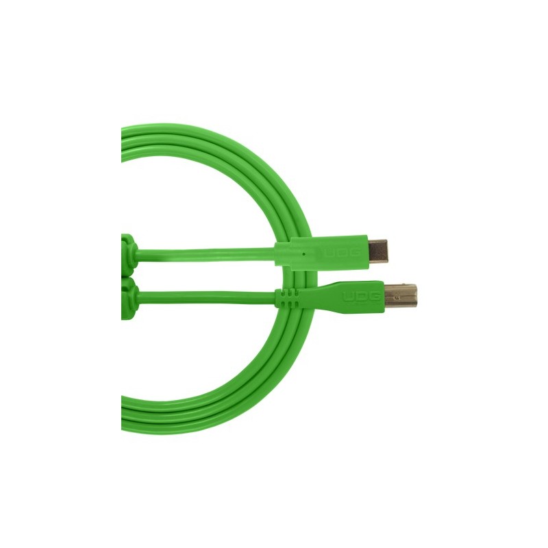 Udg gear U96001GR - ULTIMATE AUDIO CABLE USB 2.0 C-B GREEN STRAIGHT 1,5M