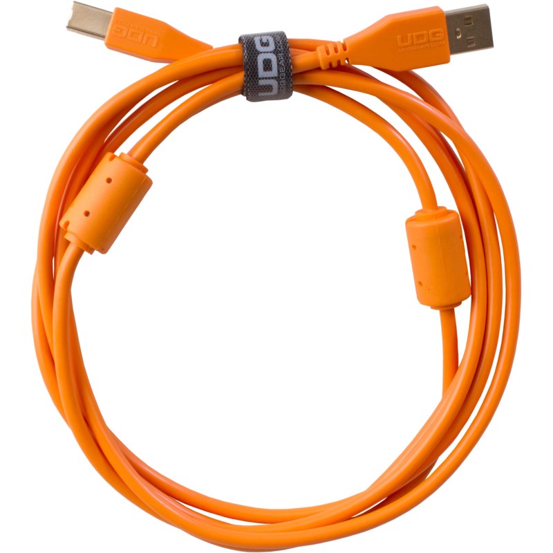 Udg gear U95001OR - ULTIMATE AUDIO CABLE  USB 2.0 A-B ORANGE STRAIGHT 1M