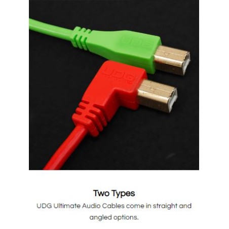Udg gear U95001OR - ULTIMATE AUDIO CABLE  USB 2.0 A-B ORANGE STRAIGHT 1M