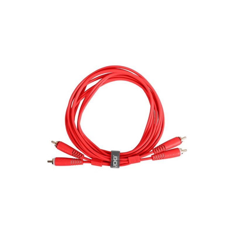 Udg gear U97003RD - ULTIMATE AUDIO CABLE SET RCA-RCA STRAIGHT RED