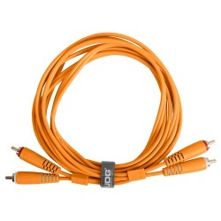 Udg gear U97001OR - ULTIMATE AUDIO CABLE SET RCA-RCA STRAIGHT ORANGE