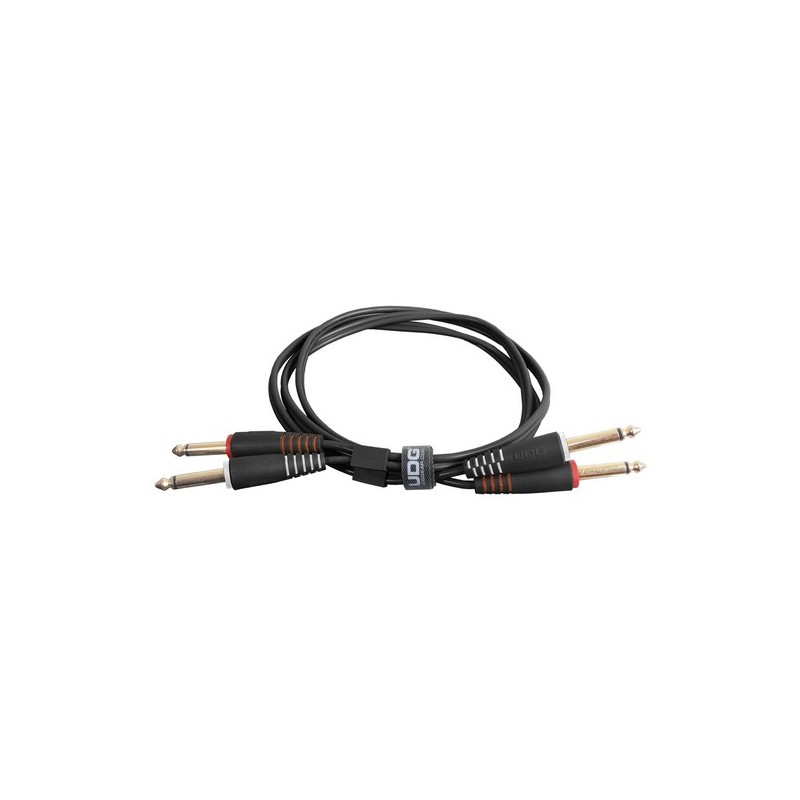 Udg gear U97004BL - ULTIMATE AUDIO CABLE SET JACK - JACK STRAIGHT BLACK