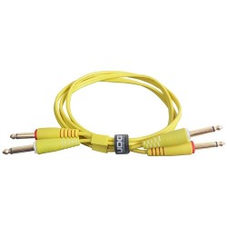 Udg gear U97002YL - ULTIMATE AUDIO CABLE SET JACK - JACK STRAIGHT YELLOW