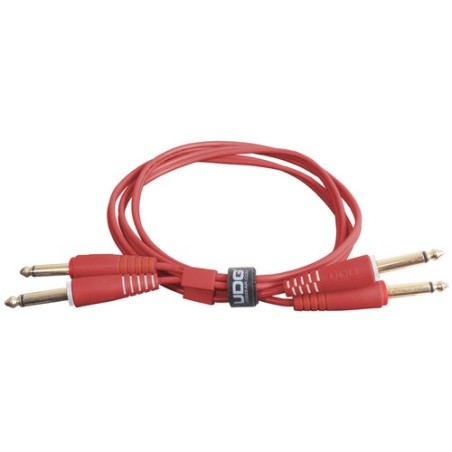 Udg gear U97002RD - ULTIMATE AUDIO CABLE SET JACK - JACK STRAIGHT RED
