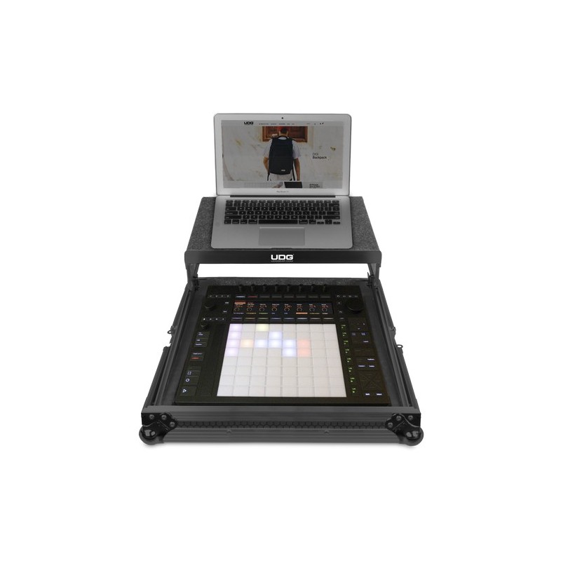 Udg gear U91091BL - ULTIMATE FLIGHT CASE ABLETON PUSH 3 BLACK PLUS (L)