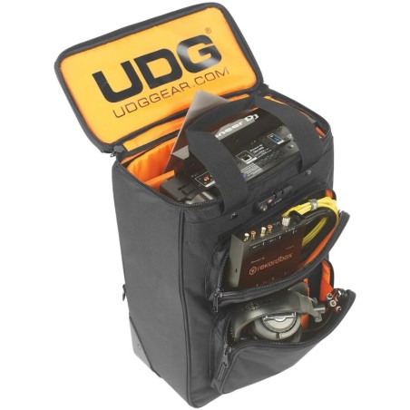 Udg gear U9024BL/OR - ULTIMATE PRODUCER BACKPACK TROLLEY BLACK/ORANGE