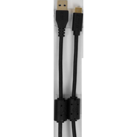 Udg gear U98001BL - ULTIMATE AUDIO CABLE USB 3.0 C-A BLACK STRAIGHT 1,5M