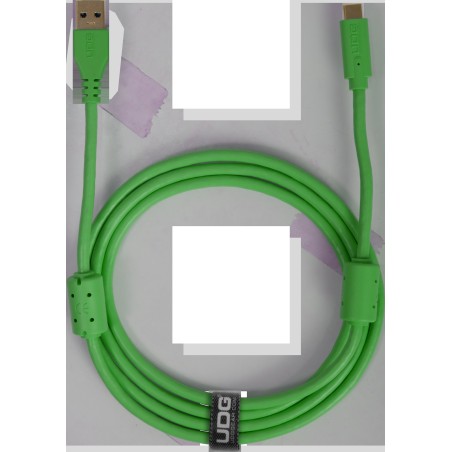 Udg gear U98001GR - ULTIMATE AUDIO CABLE USB 3.0 C-A GREEN STRAIGHT 1,5M
