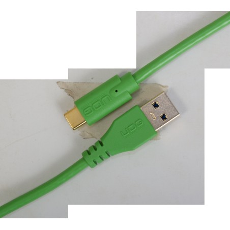 Udg gear U98001GR - ULTIMATE AUDIO CABLE USB 3.0 C-A GREEN STRAIGHT 1,5M