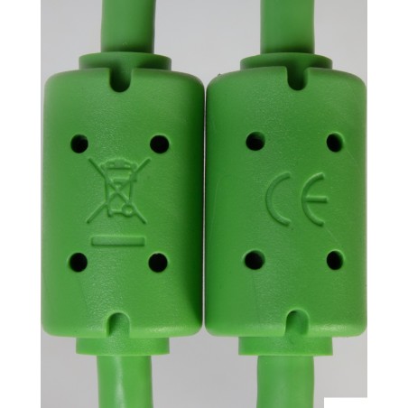 Udg gear U98001GR - ULTIMATE AUDIO CABLE USB 3.0 C-A GREEN STRAIGHT 1,5M